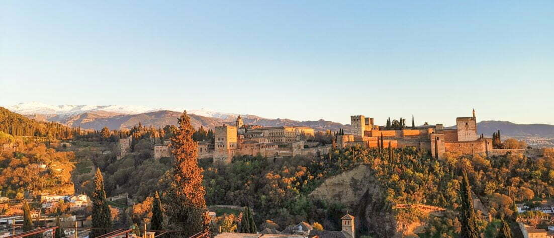 L'Alhambra de Grenade en Andalousie