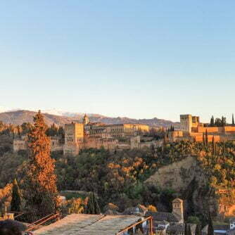 L'Alhambra de Grenade en Andalousie